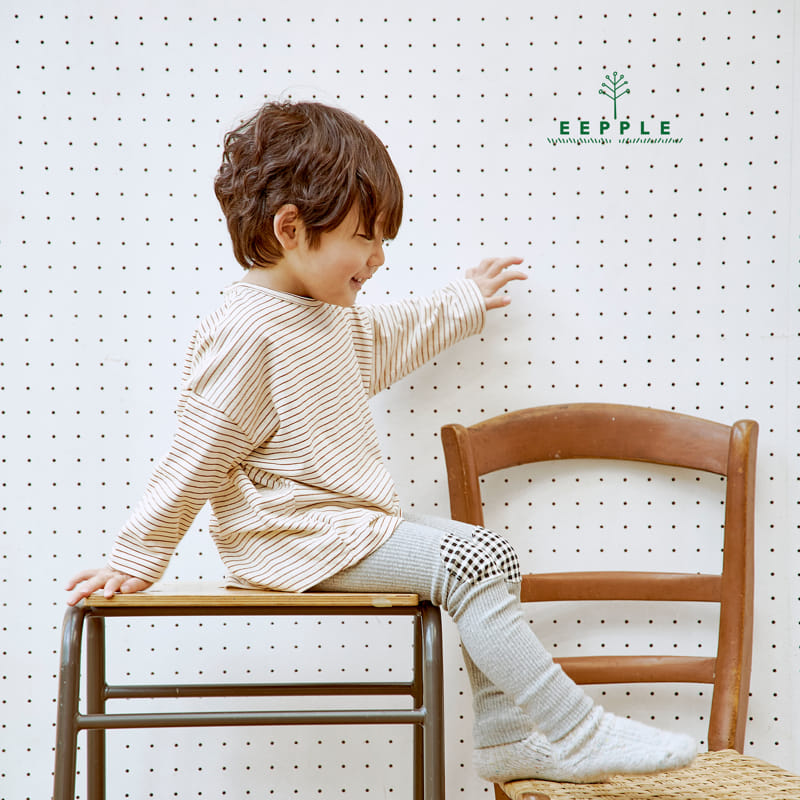 Eepple - Korean Children Fashion - #kidsstore - Check Rib Leggings - 11