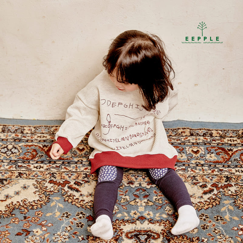 Eepple - Korean Children Fashion - #kidsstore - Alpabet Sweatshirt - 7