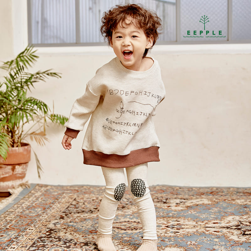 Eepple - Korean Children Fashion - #kidzfashiontrend - Alpabet Sweatshirt - 8