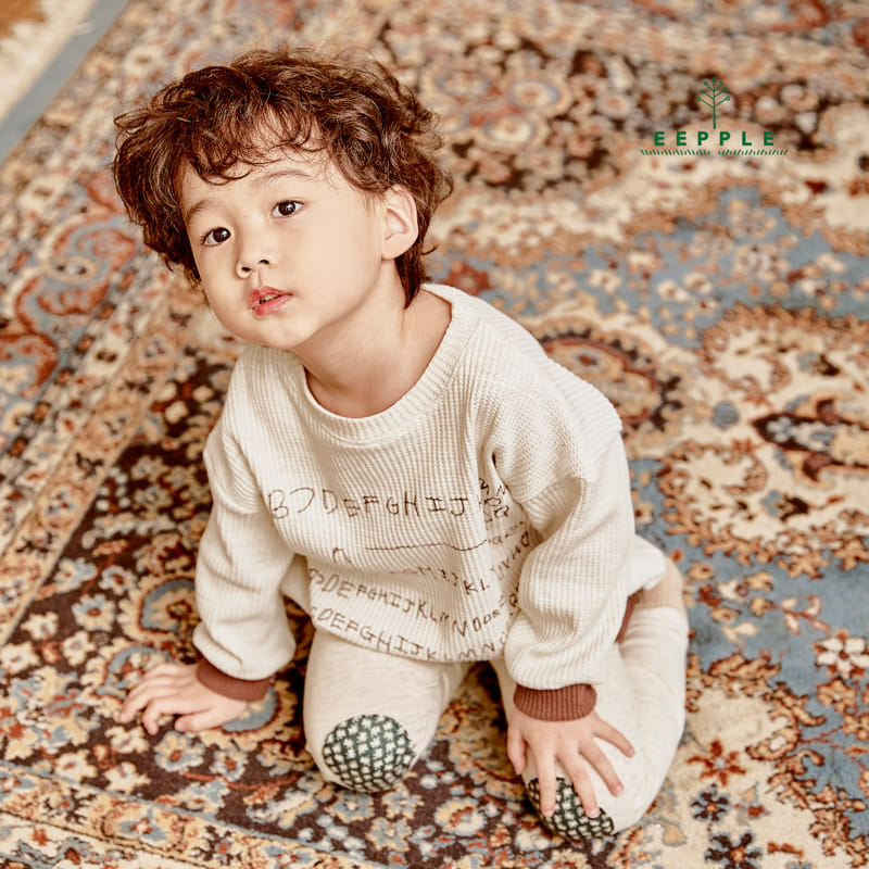 Eepple - Korean Children Fashion - #littlefashionista - Alpabet Sweatshirt - 10