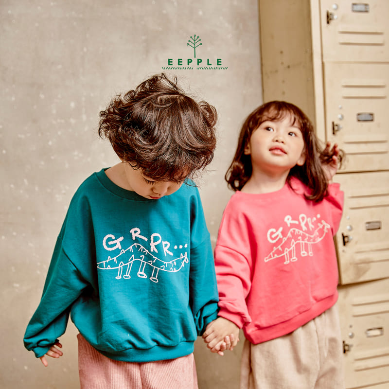 Eepple - Korean Children Fashion - #littlefashionista - Dino Sweatshirt - 8