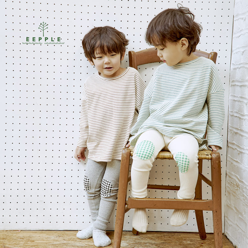 Eepple - Korean Children Fashion - #littlefashionista - Spang Stripes Tee - 6