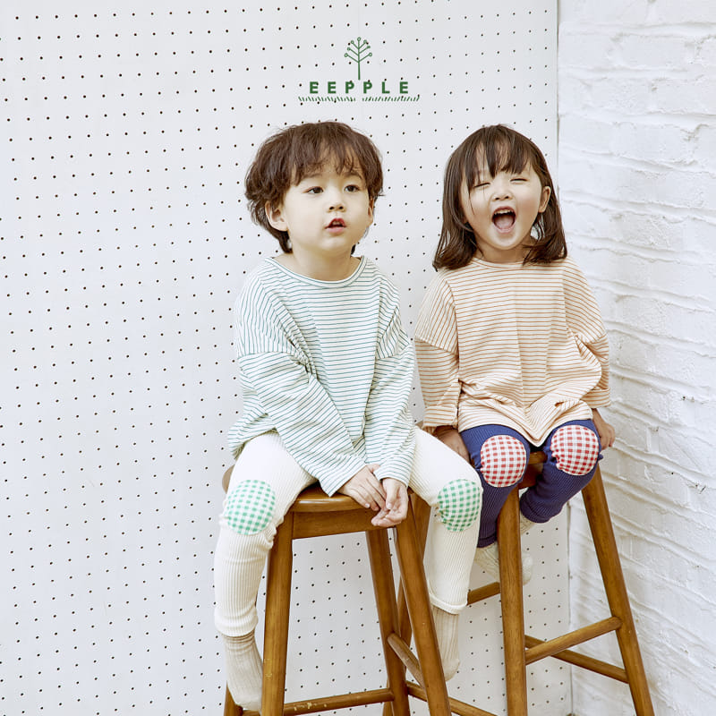 Eepple - Korean Children Fashion - #magicofchildhood - Spang Stripes Tee - 7