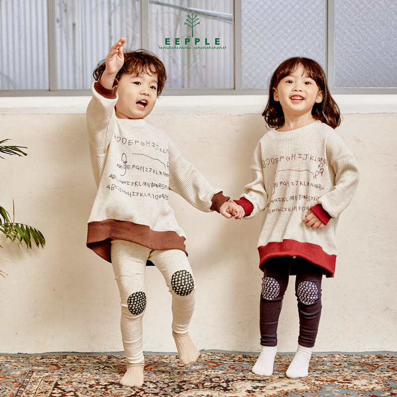 Eepple - Korean Children Fashion - #minifashionista - Alpabet Sweatshirt - 12