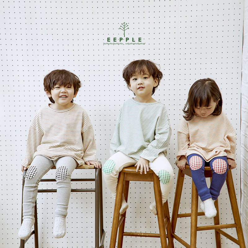 Eepple - Korean Children Fashion - #minifashionista - Spang Stripes Tee - 8