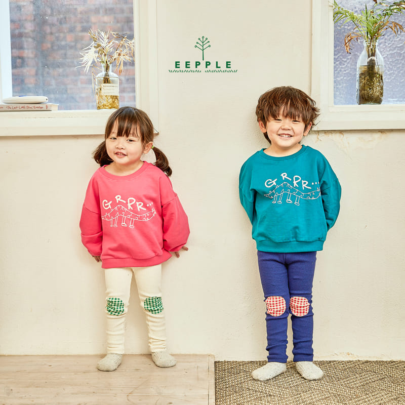 Eepple - Korean Children Fashion - #prettylittlegirls - Check Rib Leggings - 3