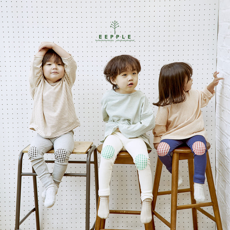 Eepple - Korean Children Fashion - #toddlerclothing - Spang Stripes Tee - 11