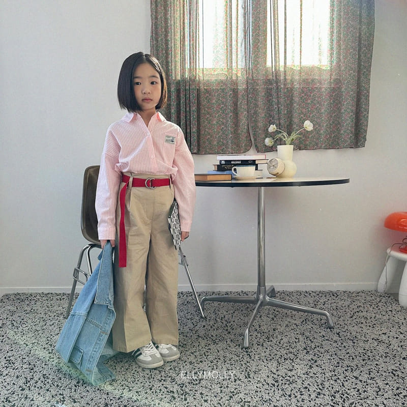 Ellymolly - Korean Children Fashion - #Kfashion4kids - Chino Wrinkle Pants - 2