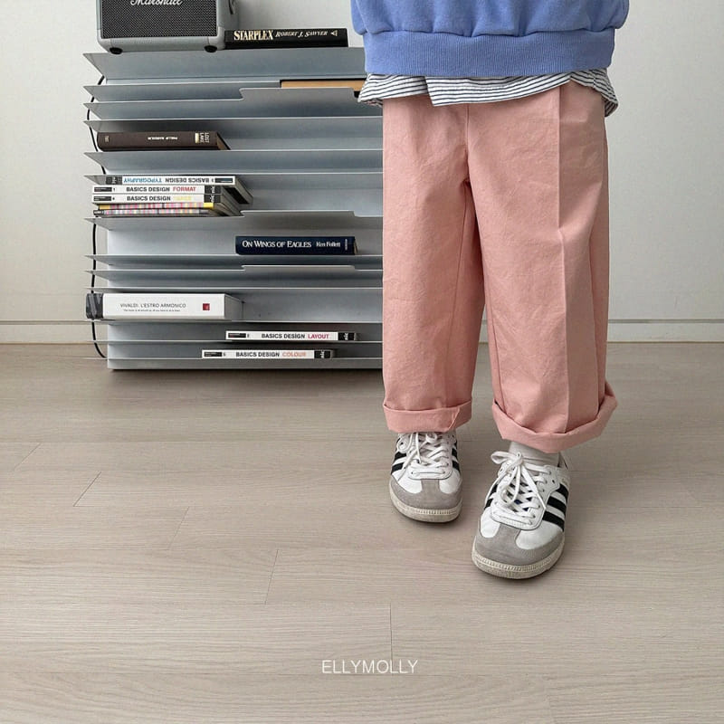 Ellymolly - Korean Children Fashion - #designkidswear - Chino Wrinkle Pants - 12
