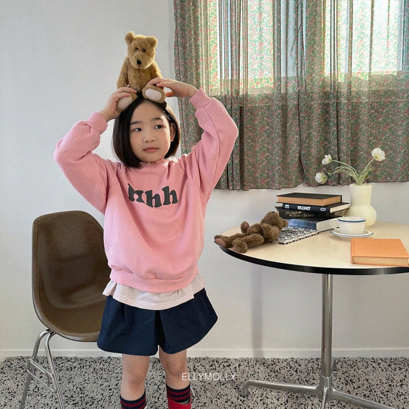 Ellymolly - Korean Children Fashion - #discoveringself - H Sweatshirt - 4