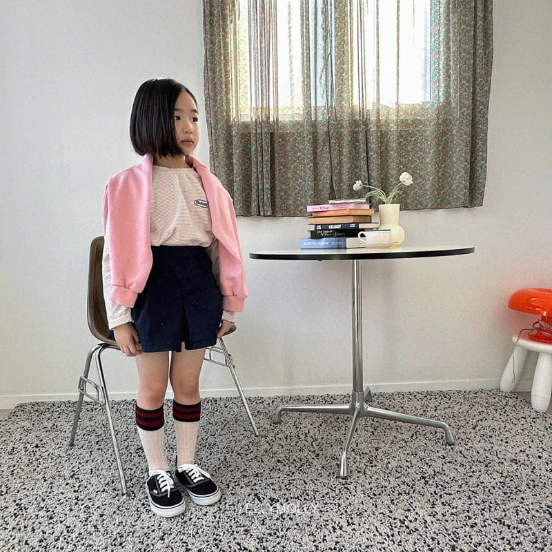 Ellymolly - Korean Children Fashion - #kidsshorts - H Sweatshirt - 5