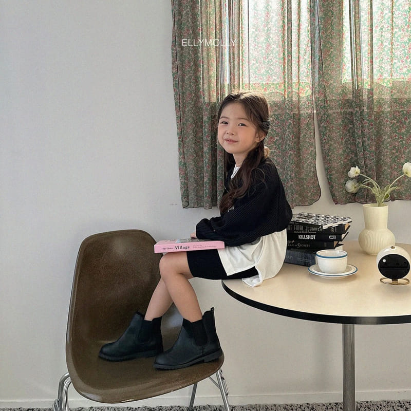 Ellymolly - Korean Children Fashion - #kidsshorts - Pintuck Leggings - 7