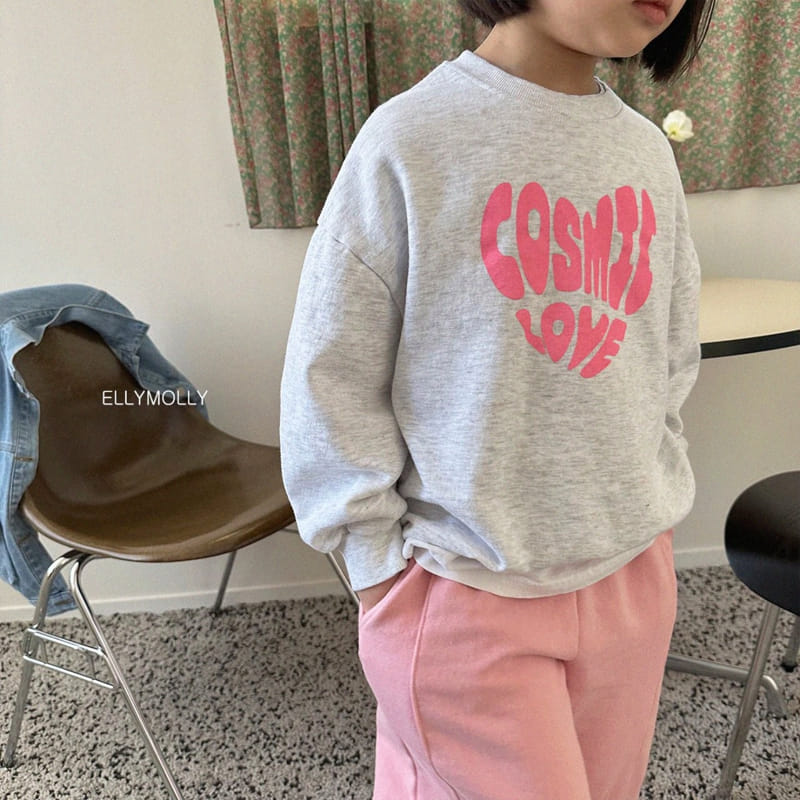 Ellymolly - Korean Children Fashion - #kidsstore - Love Sweatshirt - 9