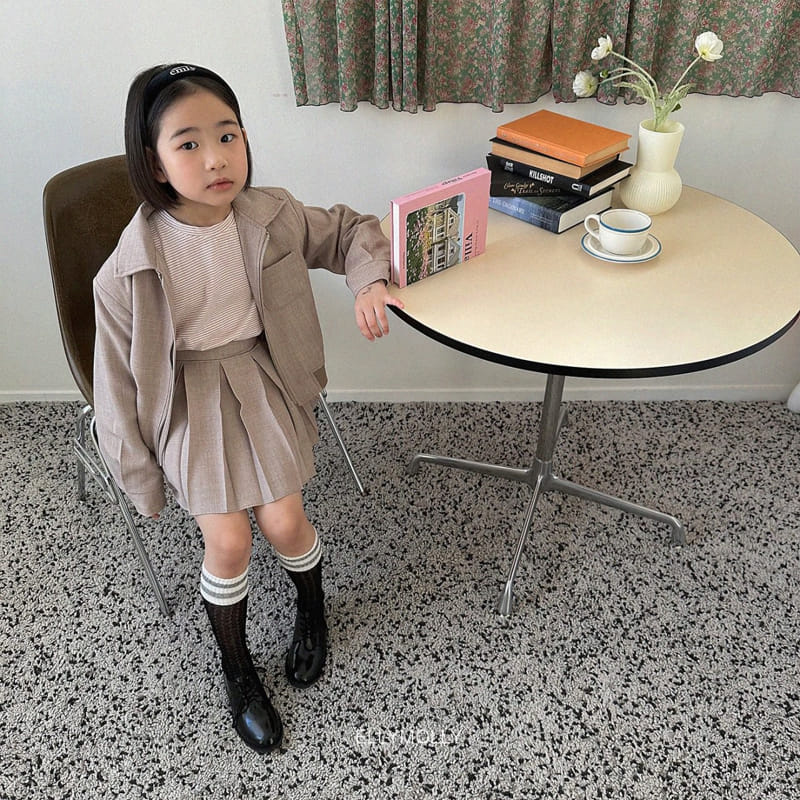 Ellymolly - Korean Children Fashion - #kidsstore - School Jacket - 12