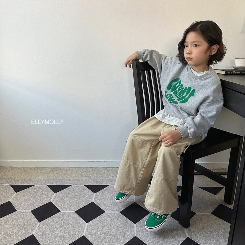 Ellymolly - Korean Children Fashion - #kidzfashiontrend - Love Sweatshirt - 10