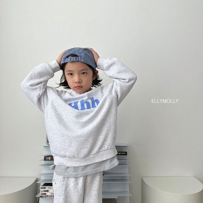 Ellymolly - Korean Children Fashion - #kidzfashiontrend - H Sweatshirt - 7