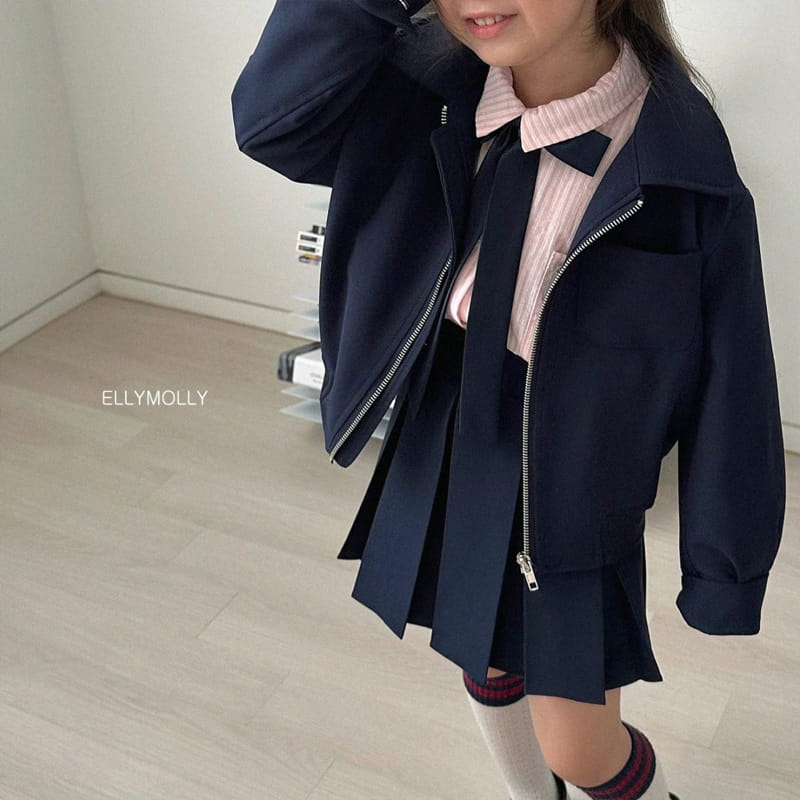 Ellymolly - Korean Children Fashion - #littlefashionista - School Jacket