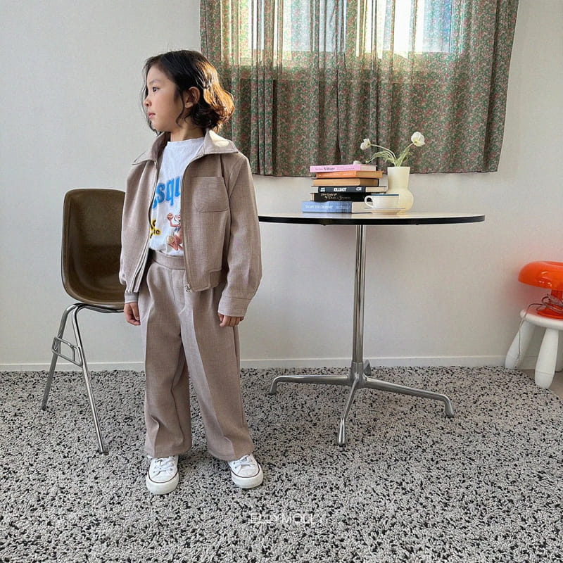 Ellymolly - Korean Children Fashion - #Kfashion4kids - Chic Wrinkle Pants - 4