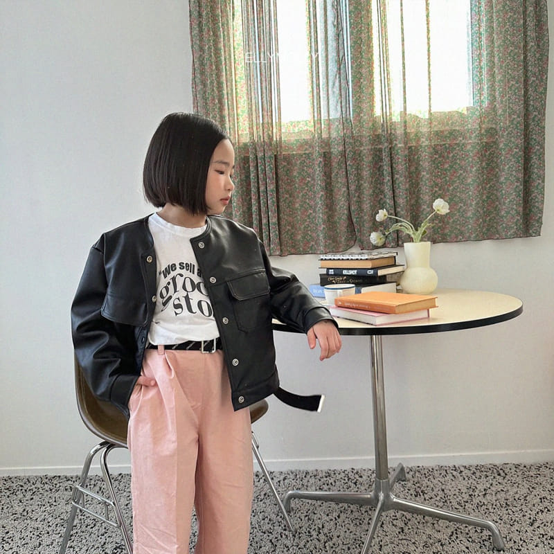 Ellymolly - Korean Children Fashion - #littlefashionista - Chino Wrinkle Pants - 4