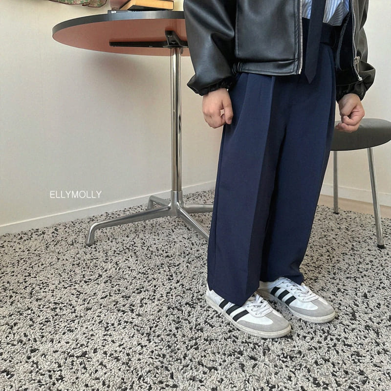 Ellymolly - Korean Children Fashion - #stylishchildhood - Chic Wrinkle Pants - 10