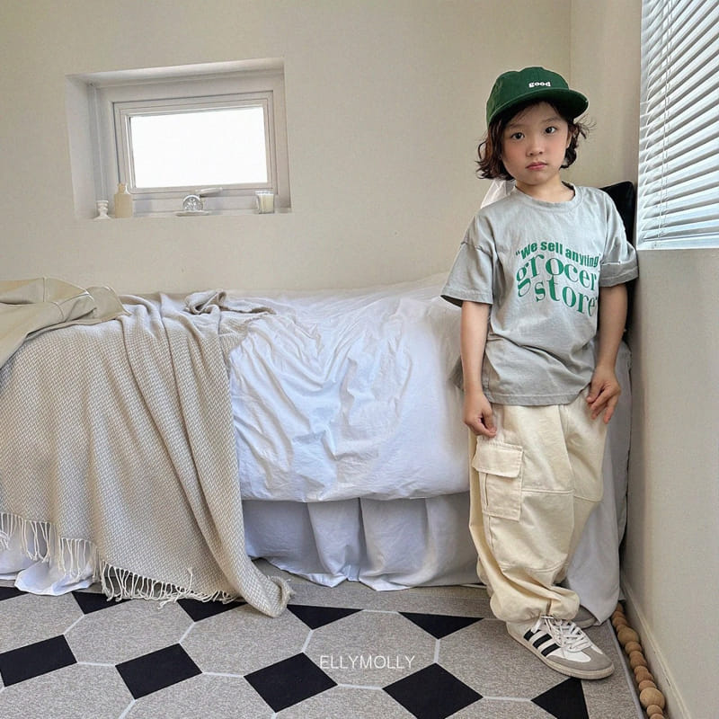 Ellymolly - Korean Children Fashion - #toddlerclothing - Cargo Two Pants - 7