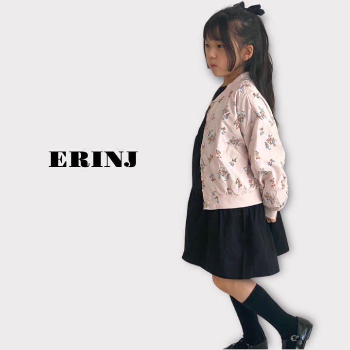 Erin J - Korean Children Fashion - #Kfashion4kids - Blouson Jacket Flower - 2