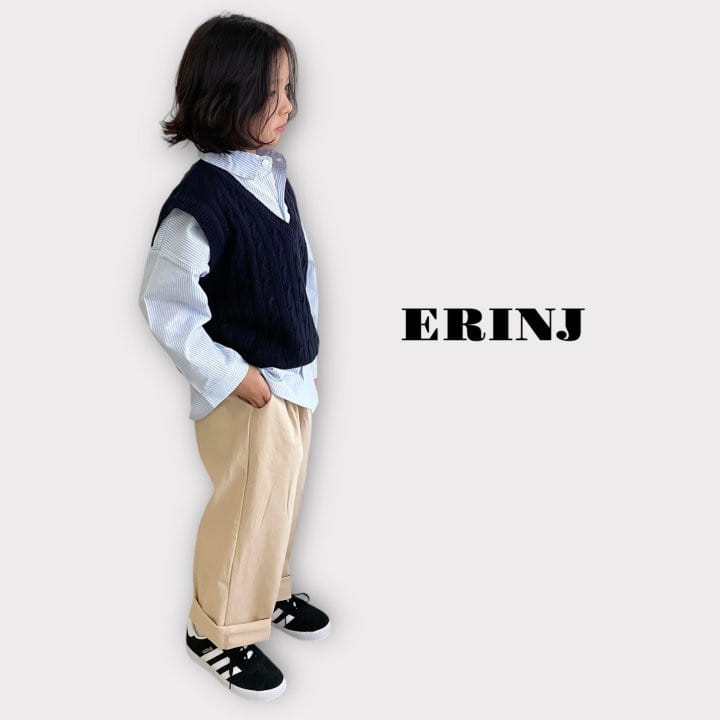 Erin J - Korean Children Fashion - #Kfashion4kids - Twist Knit Vest - 8