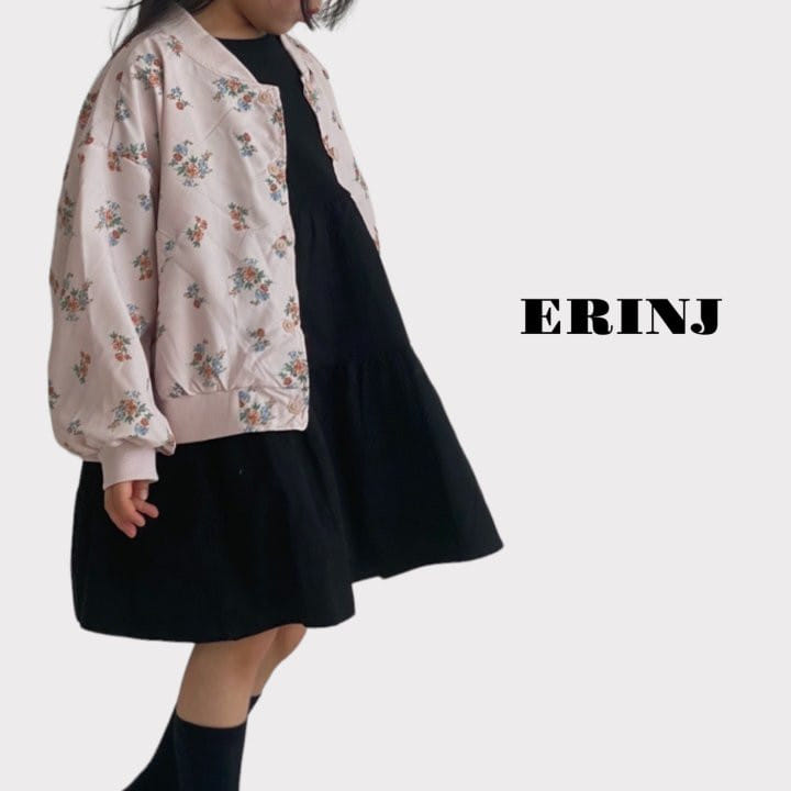 Erin J - Korean Children Fashion - #childofig - Blouson Jacket Flower - 7