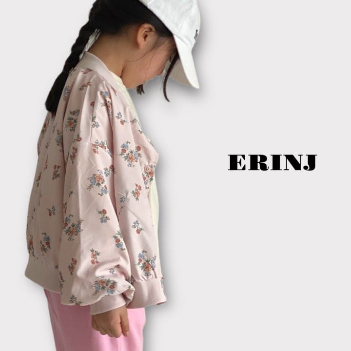 Erin J - Korean Children Fashion - #designkidswear - Blouson Jacket Flower - 10