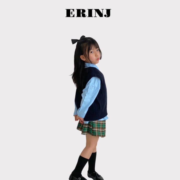 Erin J - Korean Children Fashion - #discoveringself - Twist Knit Vest - 3
