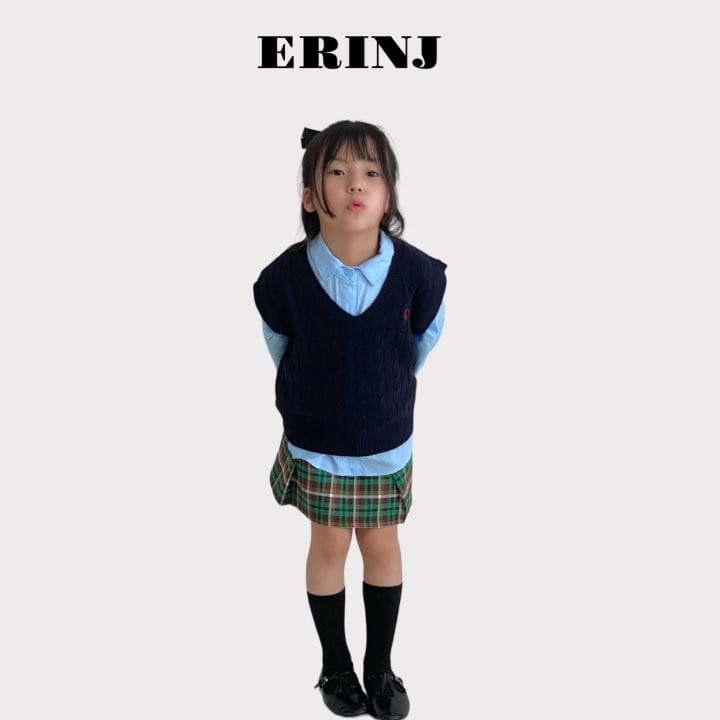 Erin J - Korean Children Fashion - #discoveringself - Twist Knit Vest - 4
