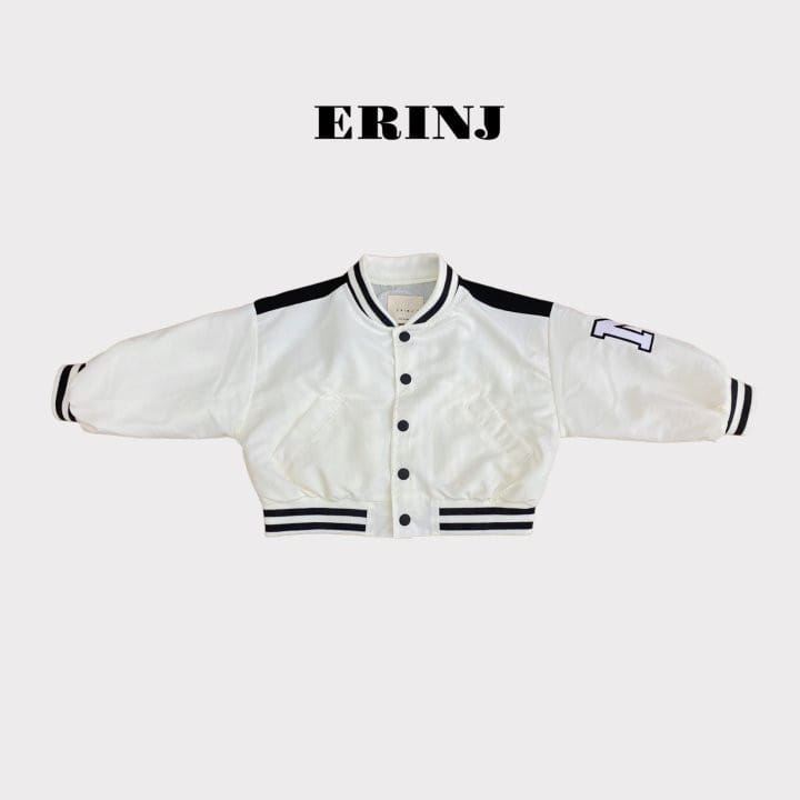 Erin J - Korean Children Fashion - #kidsshorts - Blouson Jacket Ivory