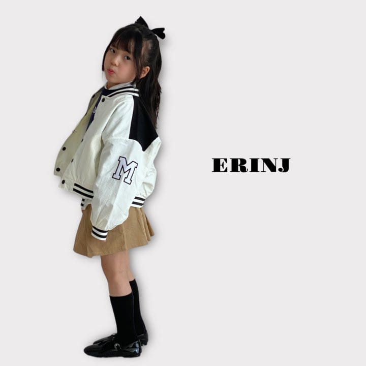 Erin J - Korean Children Fashion - #kidsstore - Blouson Jacket Ivory - 2