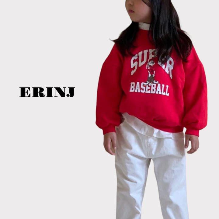 Erin J - Korean Children Fashion - #kidsstore - Barnie Sweatshirt - 7