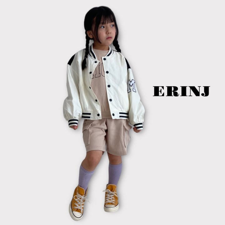 Erin J - Korean Children Fashion - #minifashionista - Blouson Jacket Ivory - 7