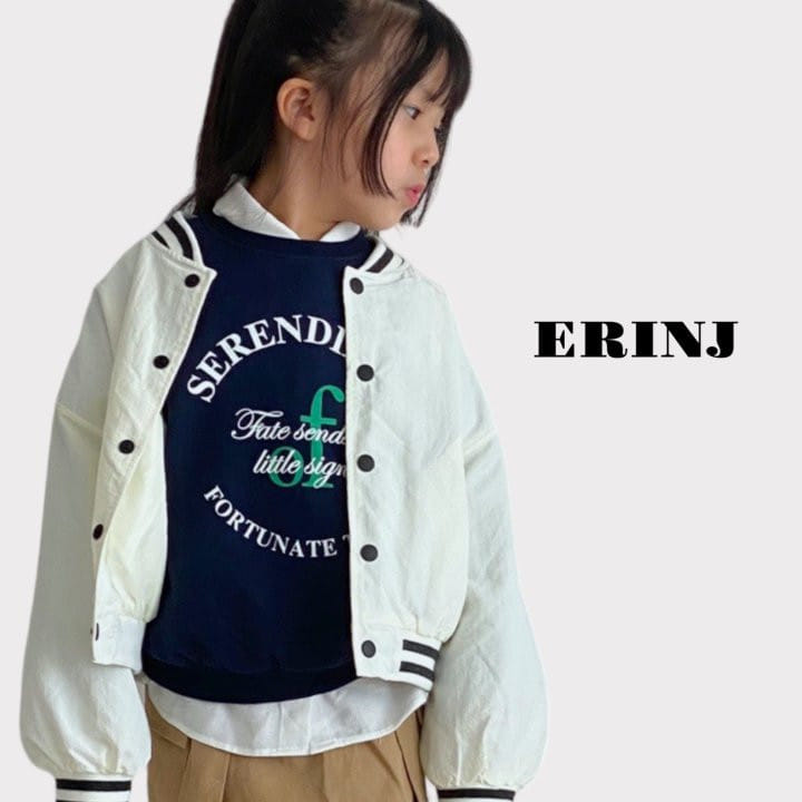 Erin J - Korean Children Fashion - #prettylittlegirls - Blouson Jacket Ivory - 8
