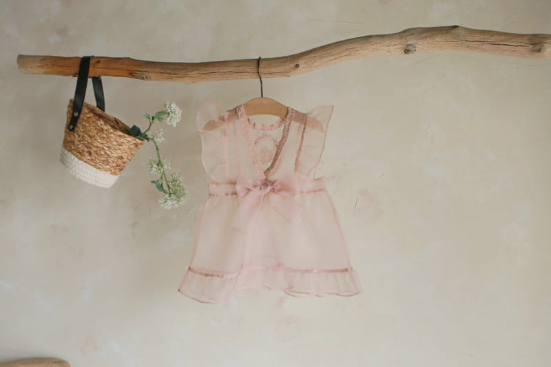 Flo - Korean Baby Fashion - #babyboutiqueclothing - Bebe Lone Apron 18m - 6