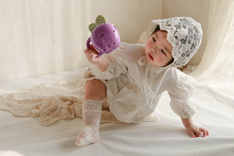 Flo - Korean Baby Fashion - #babyootd - Bebe Marie Knee Socks - 3
