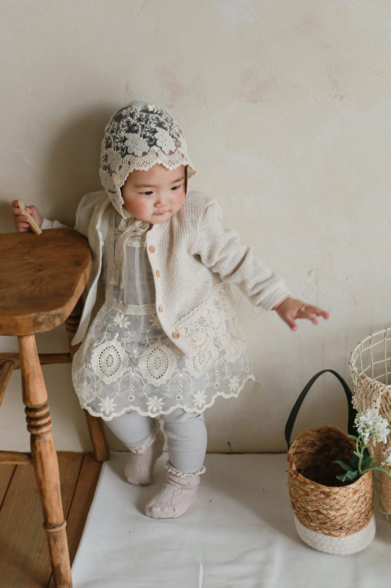 Flo - Korean Baby Fashion - #babyootd - Bebe Yuro Apron - 2