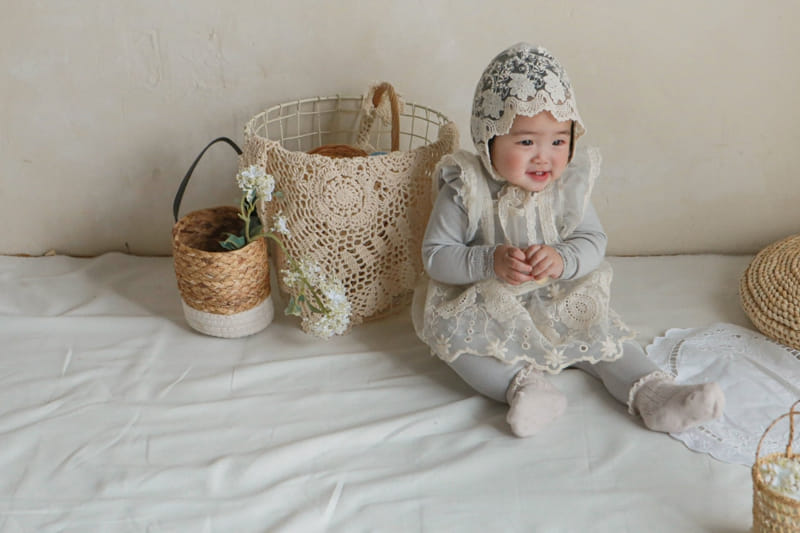 Flo - Korean Baby Fashion - #babyoutfit - Bebe Yuro Apron - 4