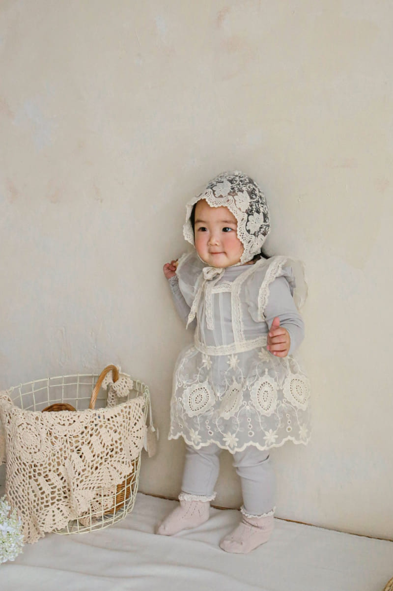 Flo - Korean Baby Fashion - #babywear - Bebe Yuro Apron - 5