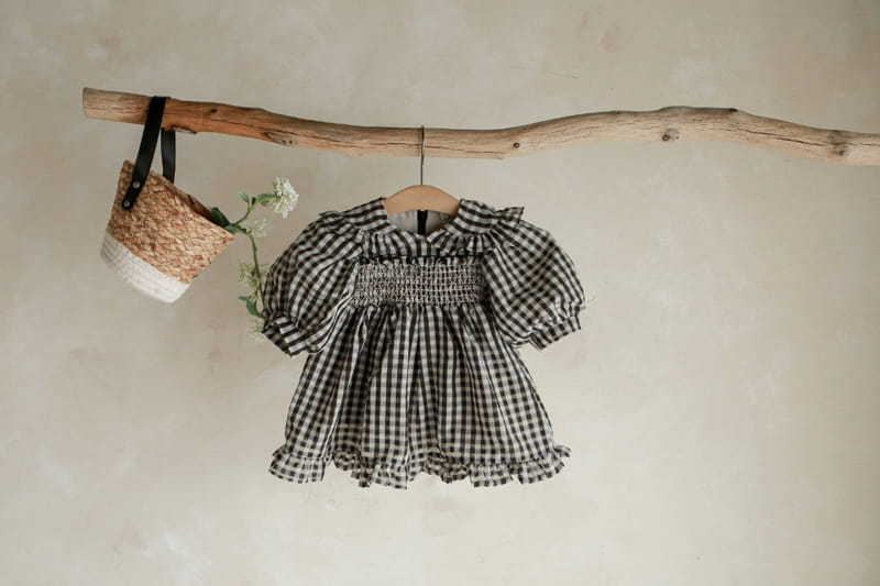 Flo - Korean Baby Fashion - #onlinebabyboutique - Bebe Doris One-piece - 8