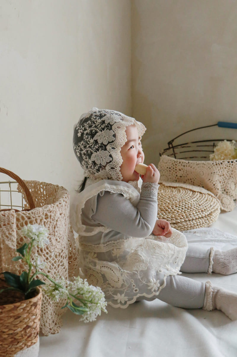 Flo - Korean Baby Fashion - #onlinebabyboutique - Bebe Yuro Apron - 6