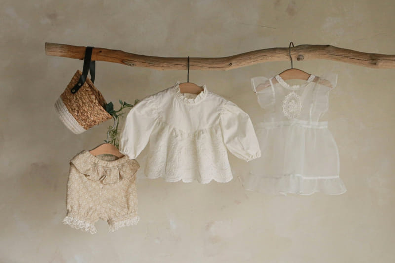 Flo - Korean Baby Fashion - #onlinebabyshop - Bebe Lone Apron 18m - 4
