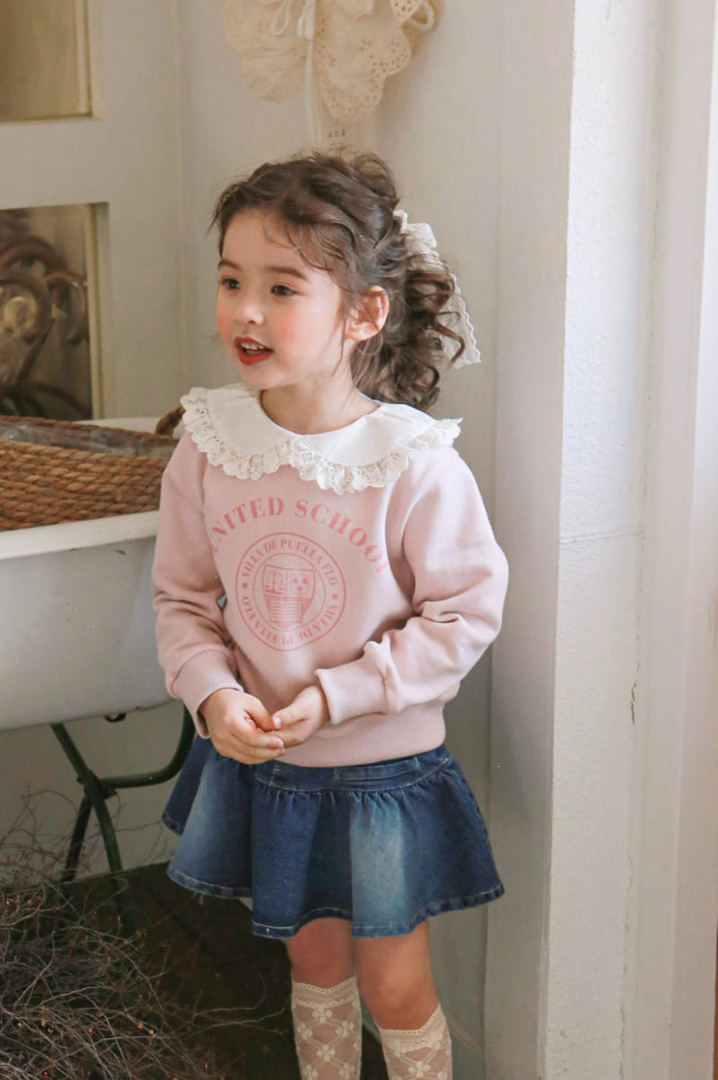 Flo - Korean Children Fashion - #minifashionista - Lilac Lace Hairpin - 3
