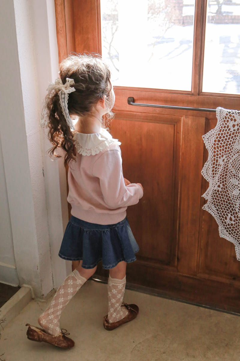 Flo - Korean Children Fashion - #toddlerclothing - Lilac Lace Hairpin - 6