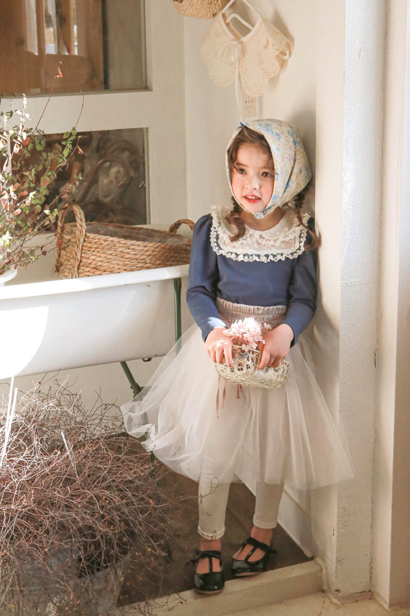 Flo - Korean Children Fashion - #toddlerclothing - Bijou Scarf - 2