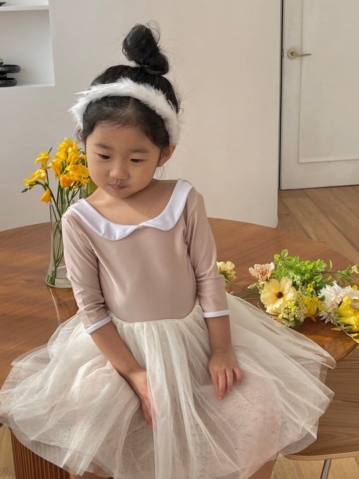 Flower J - Korean Children Fashion - #toddlerclothing - Le Ssong Ballet Wear - 7