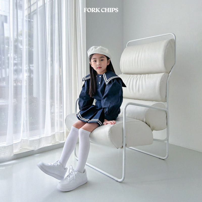 Fork Chips - Korean Children Fashion - #Kfashion4kids - Tailor Blouse - 5