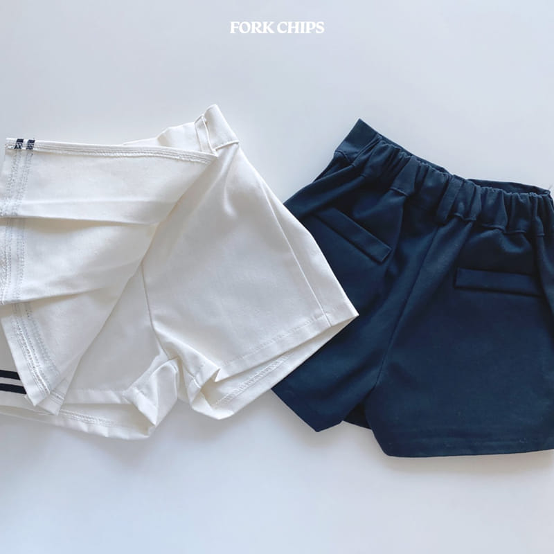 Fork Chips - Korean Children Fashion - #Kfashion4kids - Scotch Wrap Skirt - 8